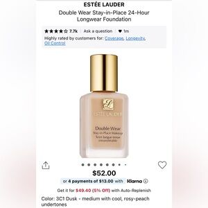 Estee Lauder Double Wear Foundation